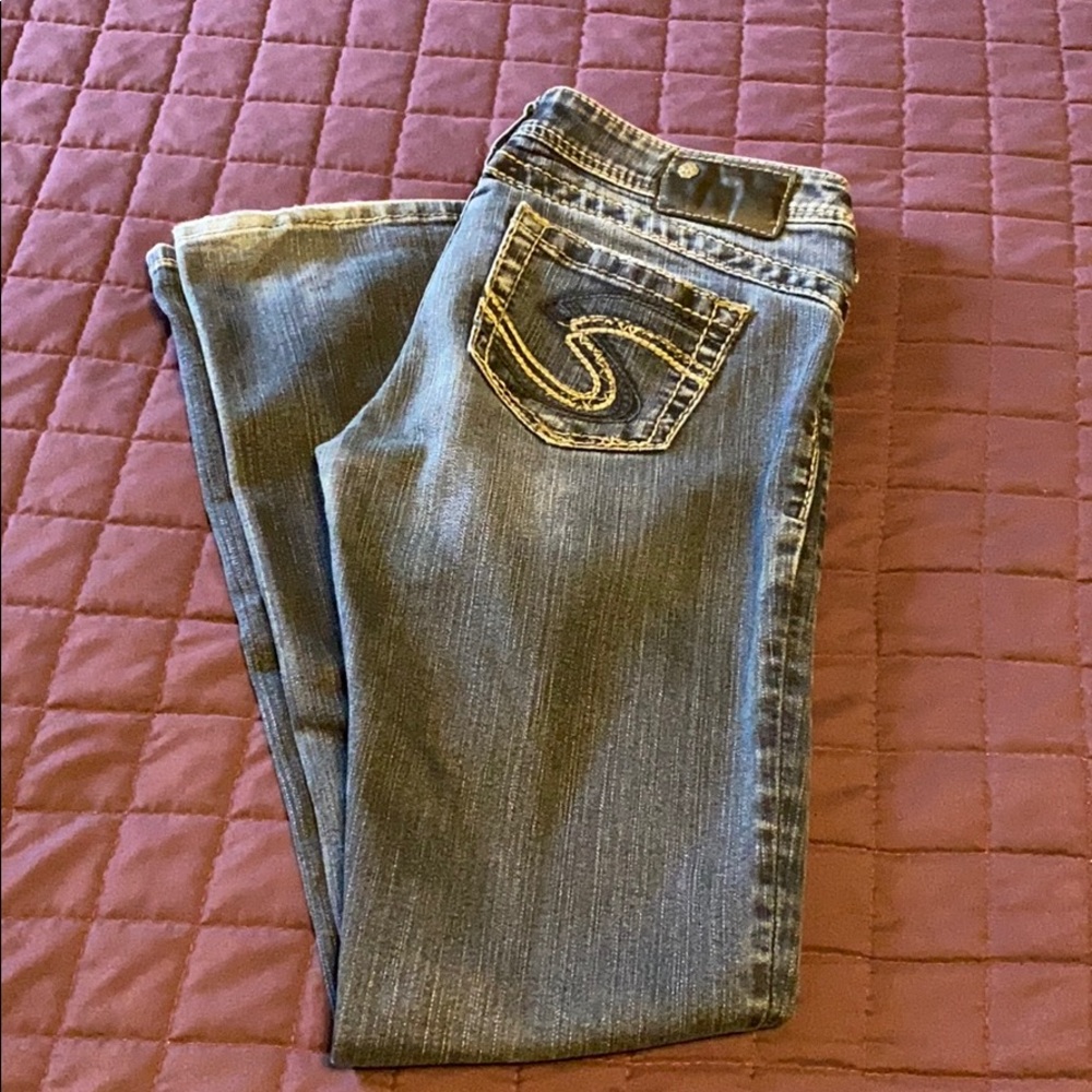 Silver jeans. Bootcut